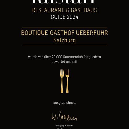 Boutique-Gasthof Ueberfuhr Salzburg Eksteriør bilde