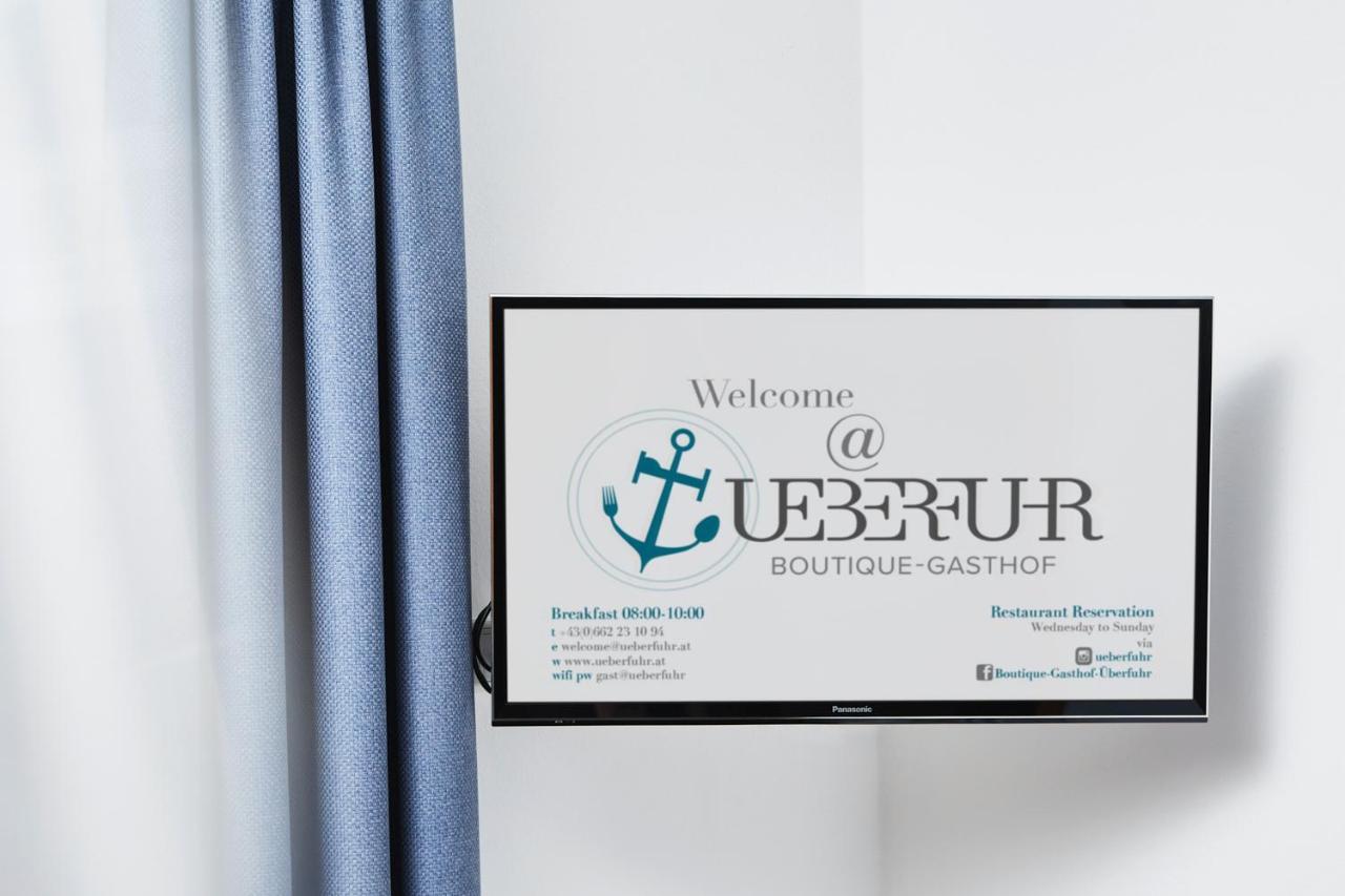 Boutique-Gasthof Ueberfuhr Salzburg Eksteriør bilde